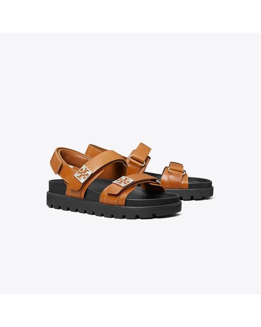 Tory Burch Brown Mellow Sport Sandal