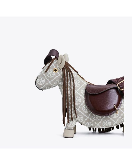 Tory Burch Natural Horse Mini Bag, One Size