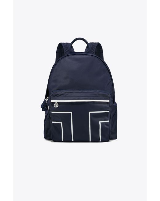 Tory Sport Blue Nylon Graphic-t Backpack