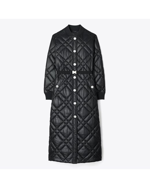 Tory Burch Black Quilted Loriner Jacket
