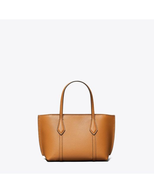 Tory Burch Brown Mini Perry Tote, One Size