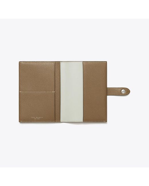 Tory Burch Natural Passport Case, One Size