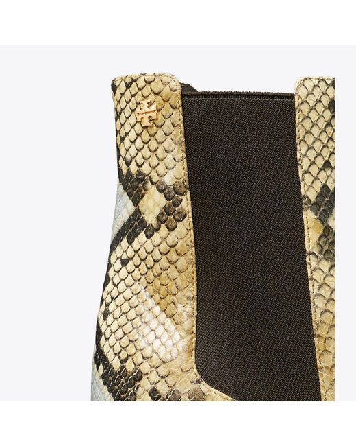 Tory Burch White Banana Chelsea Boot