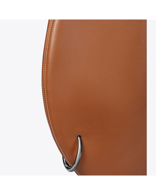 Tory Burch Brown Pierced Soft Bag, One Size