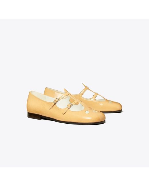 Tory Burch Metallic Mary Jane