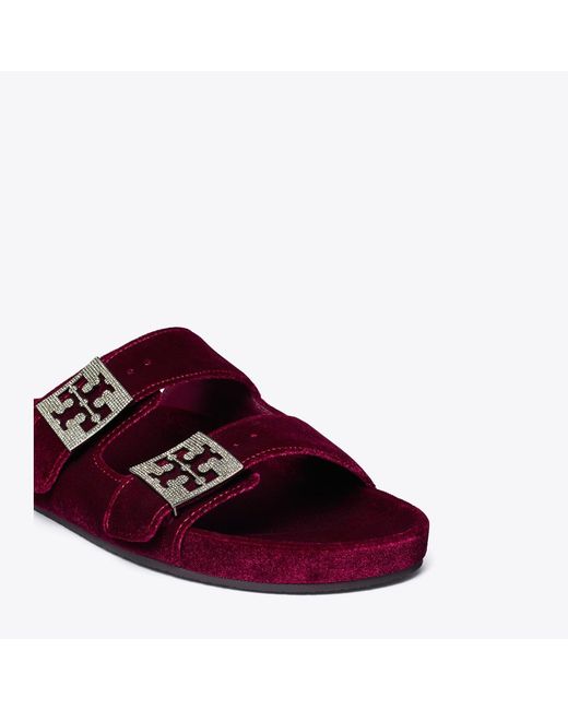Tory Burch Purple Mellow Pavé Sandal