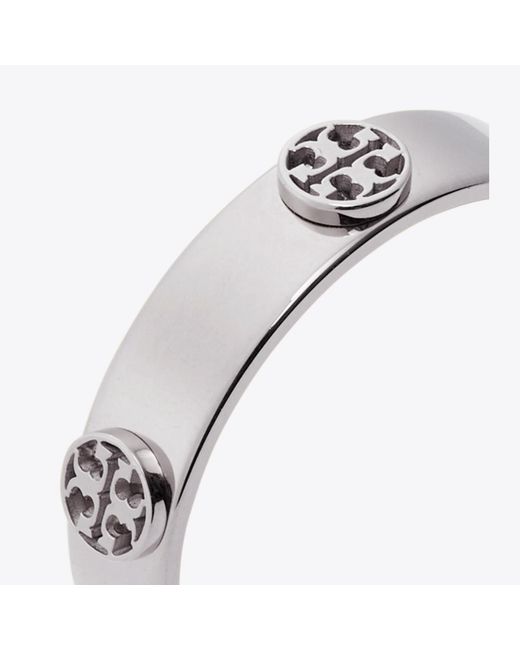 Tory Burch White Icon Ring