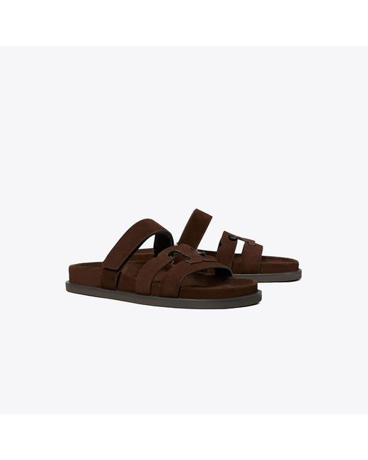 Tory Burch Brown Ines Burch Slide
