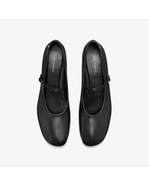 Tory Burch Black Mary Jane Ballet