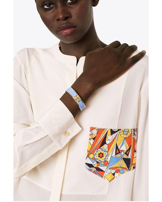 Tory burch kira hinged bracelet deals