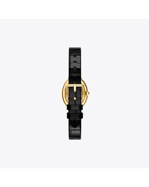 Tory Burch Metallic Oval Watch