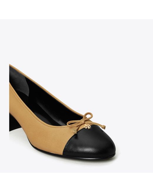 Tory Burch Natural Hohe Schuhe