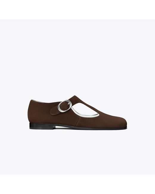 Tory Burch Brown T-Strap