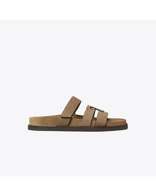 Tory Burch Brown Ines Burch Slide