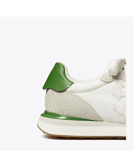 Tory Burch White Destiny Trainer