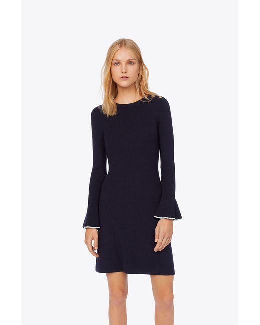 Tory Burch Wool Flare-sleeve Sweater 