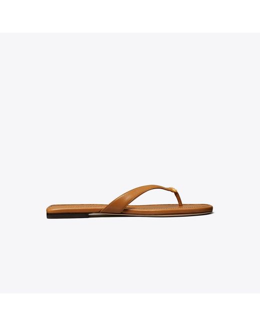 Tory Burch White Classic Flip-Flop