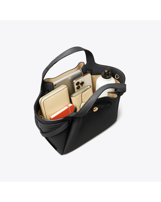 Tory Burch Black Small Romy Tote, One Size