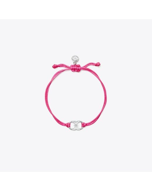 Tory Burch Pink Embrace Ambition Bracelet