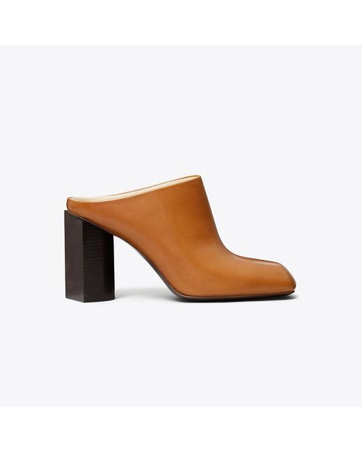 Tory Burch Brown Twisted Mule