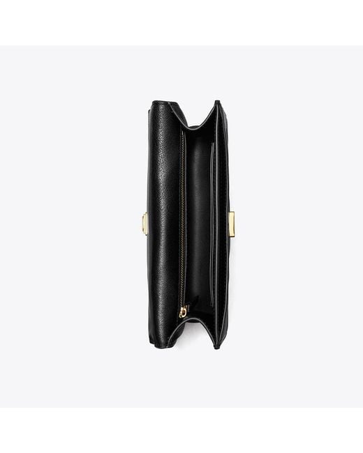 Tory Burch Black Small Fleming Shoulder Bag, One Size