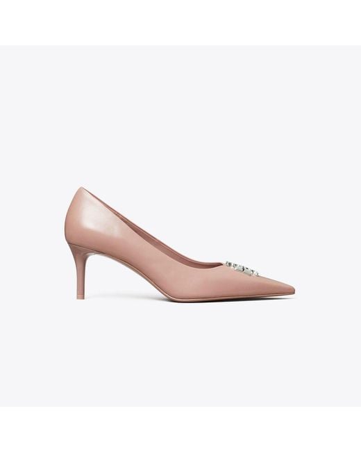 Tory Burch Pink Eleanor Pump