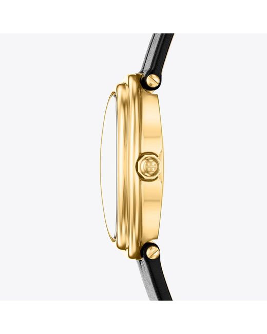 Tory Burch Metallic Oval Watch