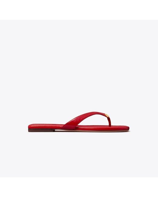 Tory Burch White Classic Flip-Flop