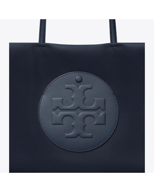 Tory Burch Blue Small Ella Tote, One Size