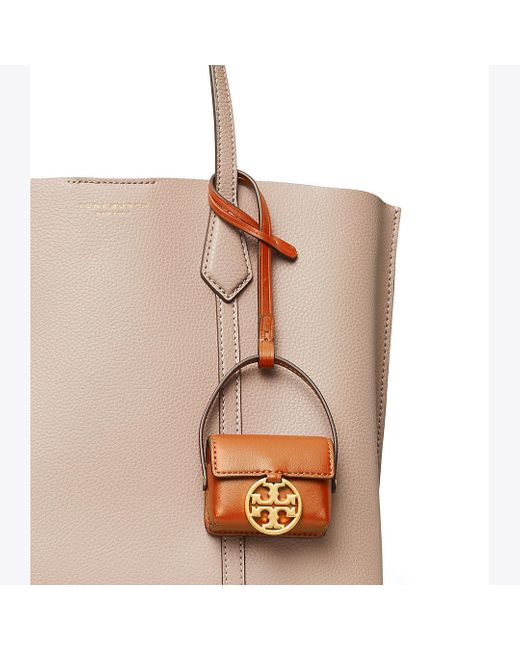 Tory Burch Brown Miller Etui Für Airpods