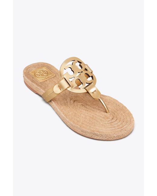 Tory burch miller espadrille top sandals