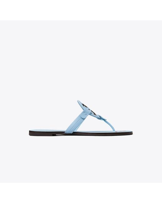 Tory Burch Blue Miller Nail Polish Sandal
