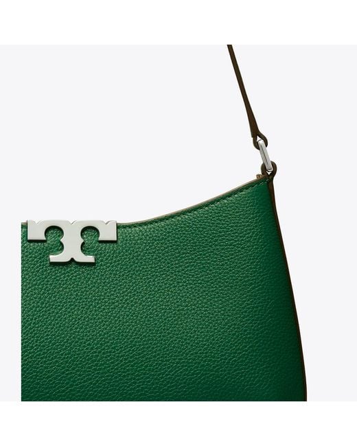 Tory Burch Green Eleanor Soft Slim Shoulder Bag, One Size