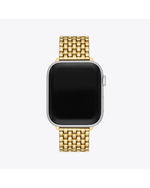 Tory Burch Metallic Eleanor Band For Apple Watch, One Size