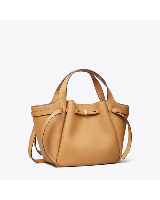 Tory Burch Metallic Small Romy Tote, One Size