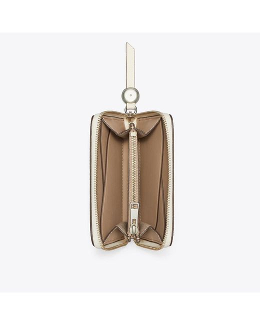 Tory Burch Natural Medium Romy Wallet