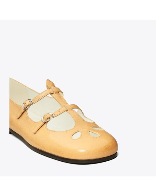 Tory Burch Metallic Mary Jane