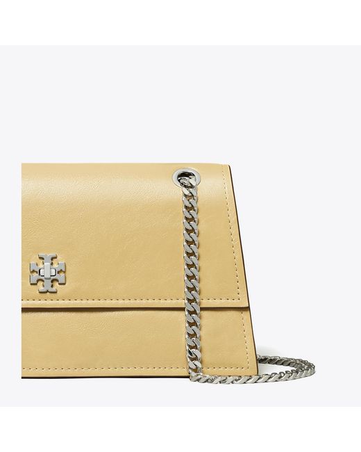 Tory Burch Natural Kira Turnlock Shoulder Bag, One Size