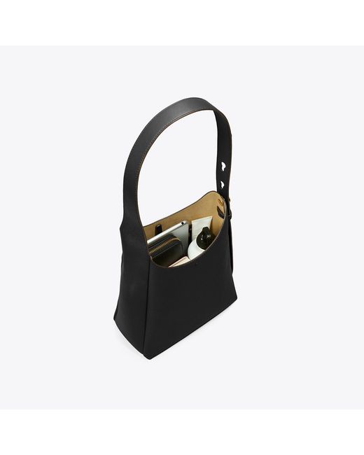 Tory Burch Black Small Hobo Bag
