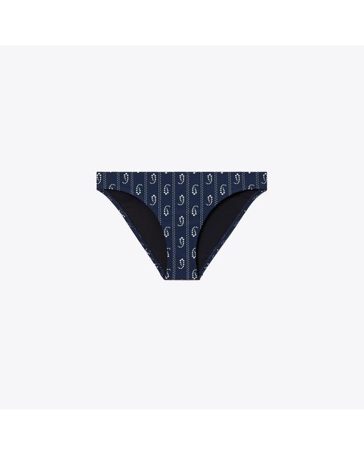 Tory Burch Blue Hipster Bikini Bottom