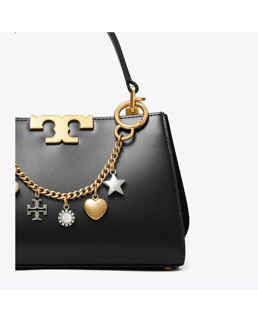 Tory Burch Metallic Charms Bag Chain, One Size