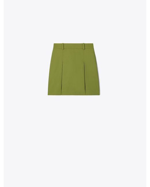 Tory Sport Green Tory Burch Pleated Front Nylon Golf Skirt