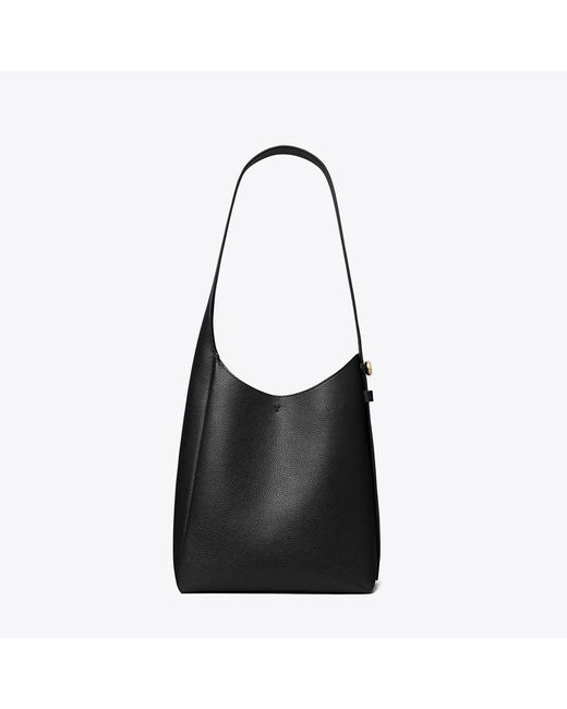 Tory Burch Black Small Hobo Bag