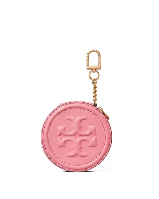 Tory Burch Pink Soft Fleming Coin Pouch