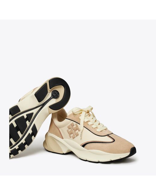 Tory Burch Natural Good Luck Trainer
