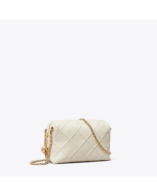 Tory Burch Natural Fleming Soft Crossbody Bag
