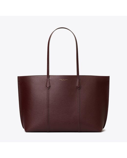 Tory Burch Red Perry Tote, One Size
