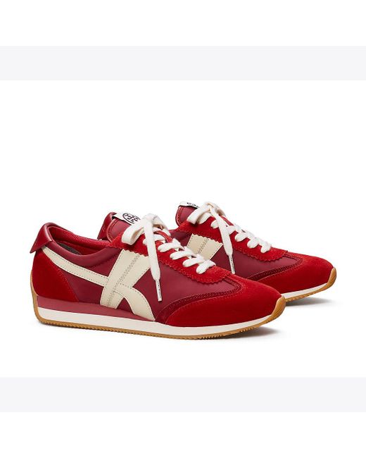 Tory Burch Red Hank Sneaker
