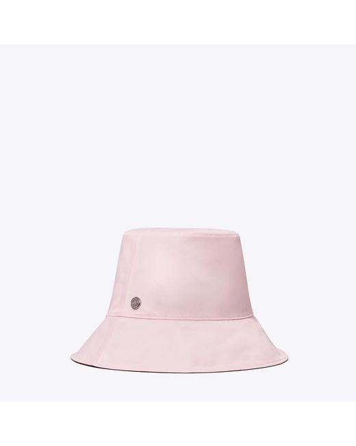 Tory Burch Pink Twist Bucket Hat