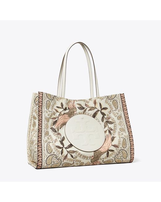 Tory Burch Metallic Ella Printed Tote